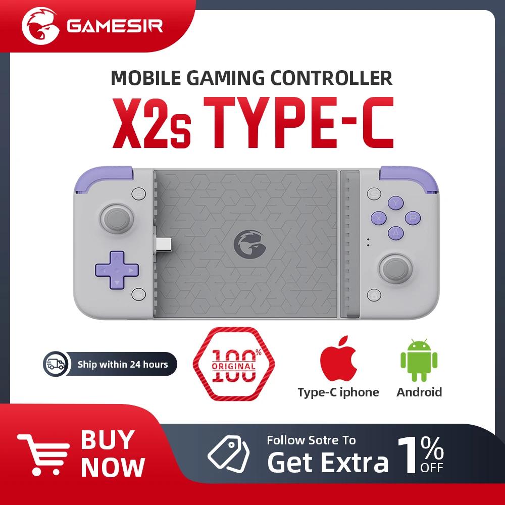 Gamesir X2S  е, ȵ̵    Ʈѷ, ޴ ̵ USB C Ÿ Ʈ, Ȧ ȿ ƽ,  15 
